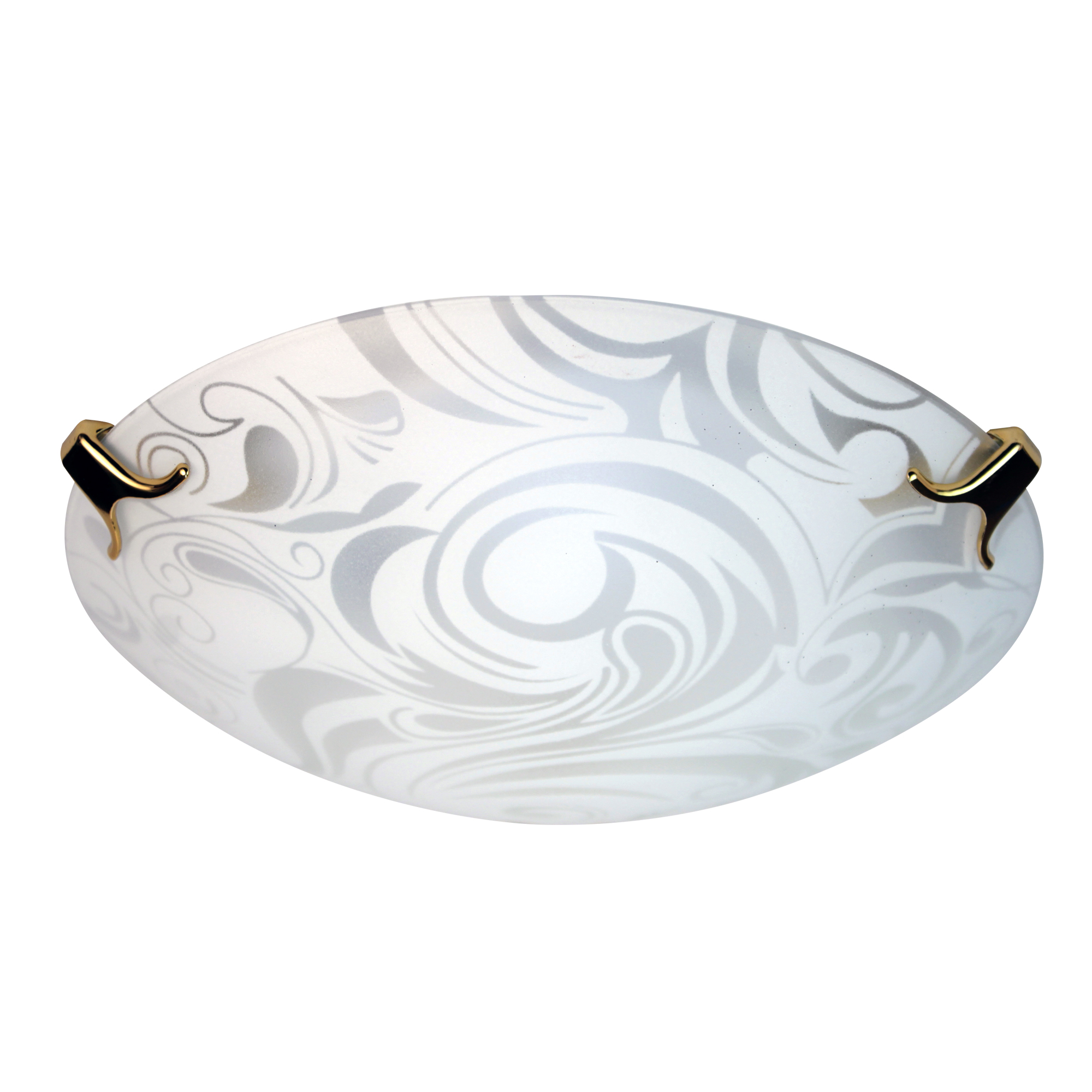 Светильник НПБ-01-60-130 М15 Иней 250 матовый белый /клипсы золото индивидуальная упаковка