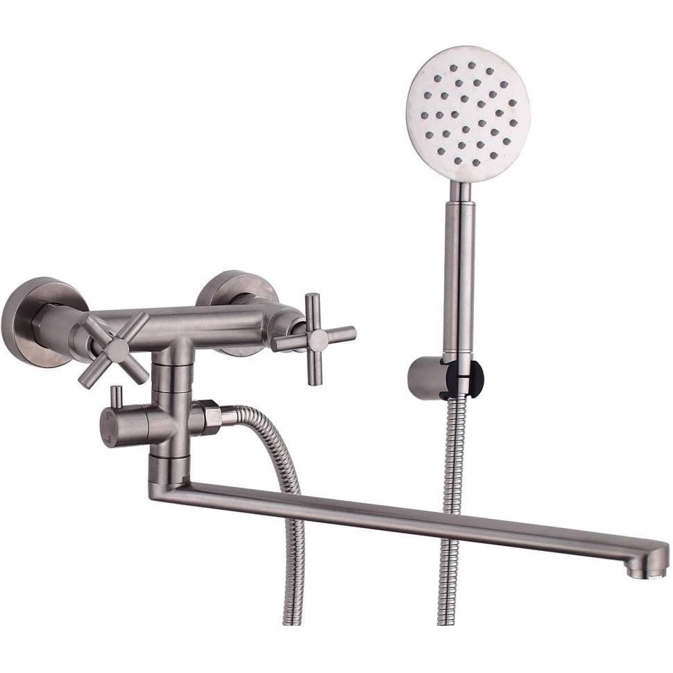 Смеситель для ванны Fmark FS8424, сатин