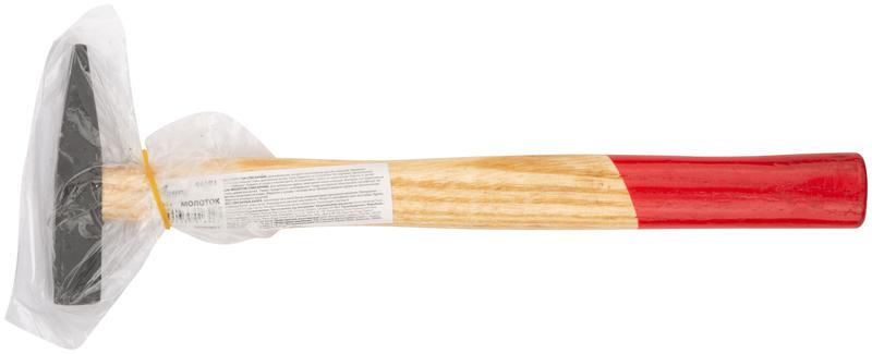 Молоток слесарный "Оптима" 100г деревянная ручка КУРС 44101