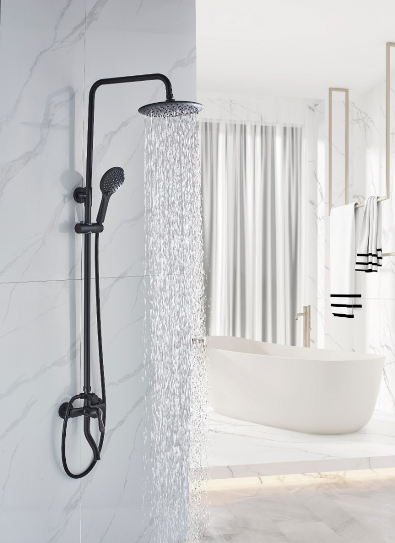 Стойка ECO Black душевая BOCH MANN BM8825