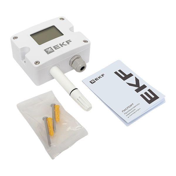 Преобразователь влажности и температуры настен. RS-485 EKF THT-101-RS