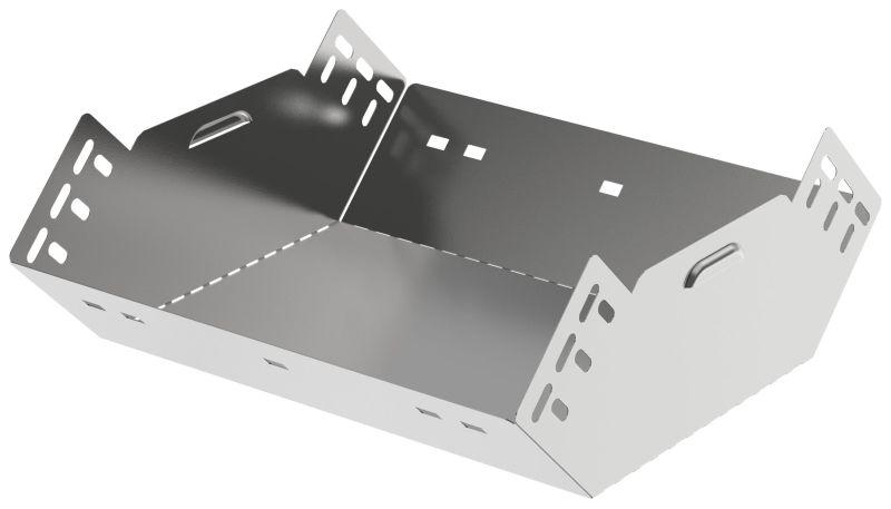 Угол вертикальный внутр. 90град. 100х300 0.6мм ESCA 3 IEK ES3-PN-90-100-300-06