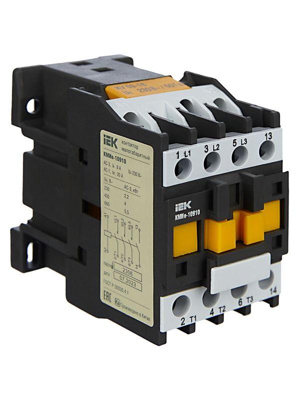 Контактор КМИе-10910 9А 230В/АС3 1НО GENERICA KKME11-009-230-10