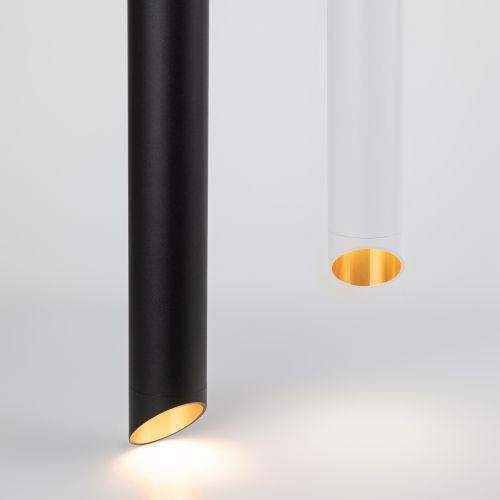 Светильник подвесной (подвес) PL 17 BK MR16/GU10 потолочный цилиндр черн. ЭРА Б0055579