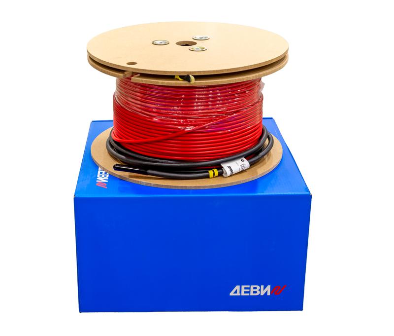 Комплект "Теплый пол" (кабель) Flex-10T 1000Вт/100м 230В ДЕВИ 140F5001R
