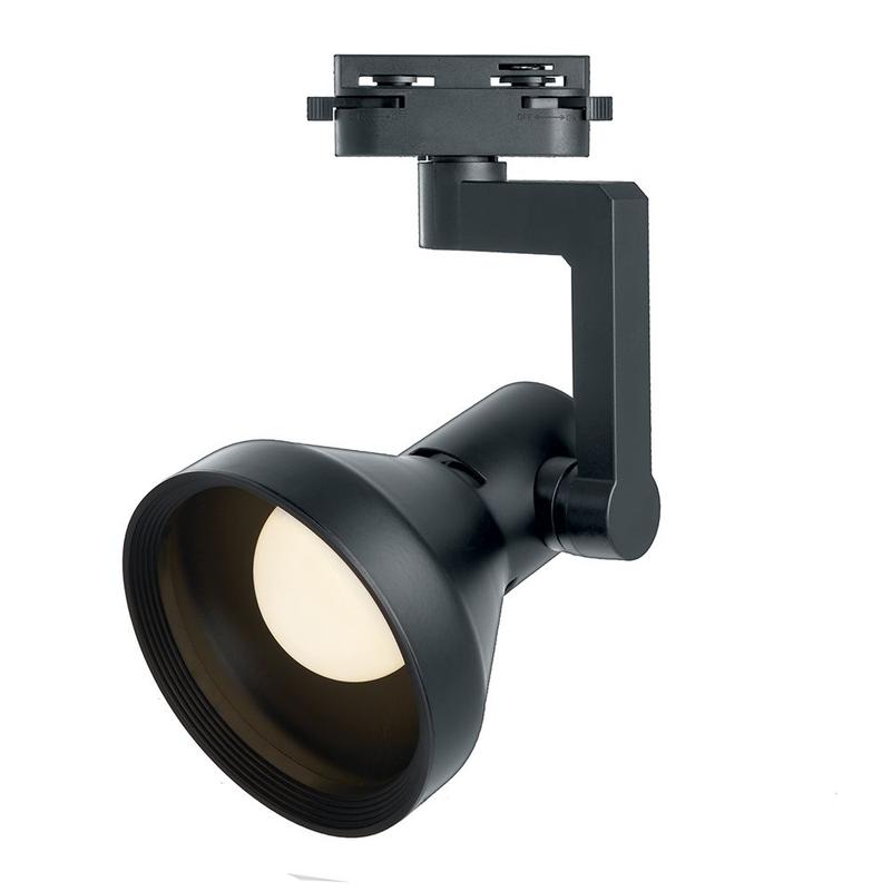 Светильник трековый под лампу E27 черн. FERON 41598