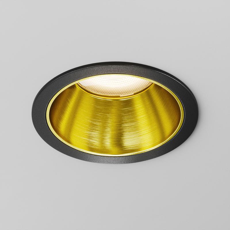 Рамка-отражатель декоративная для светильников Alfa LED латунь Maytoni Ring12-15W-RD-BS