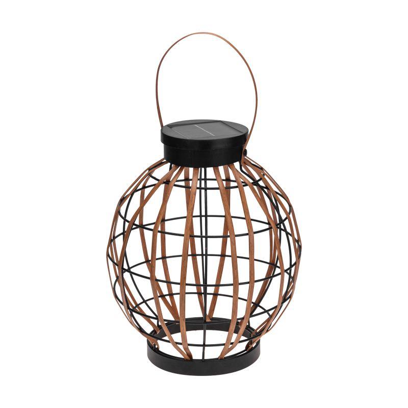 Светильник садовый Бамбук 29см 3000К встроен. аккумулятор солнечная панель коллекция Бали Rexant 602-2411