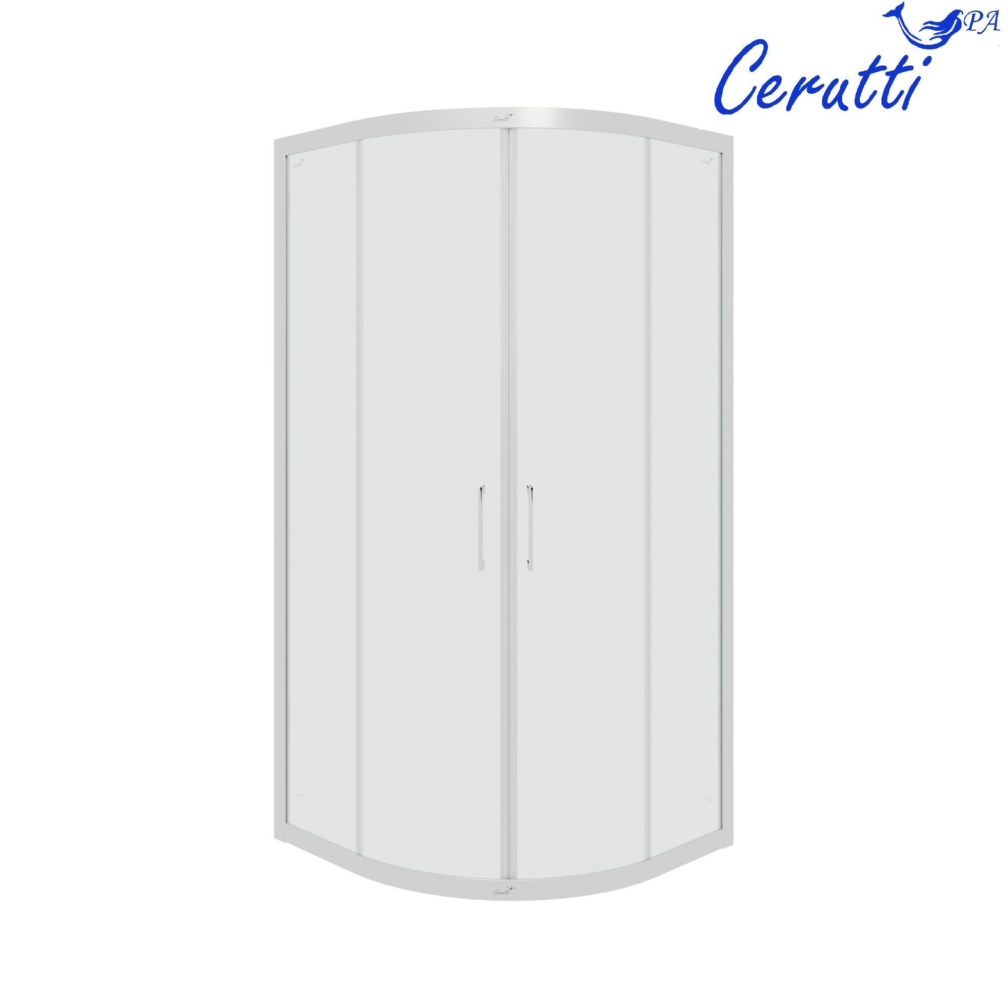 Ограждение VIVA100 душевое Ceruttispa без поддона (100x100x195)