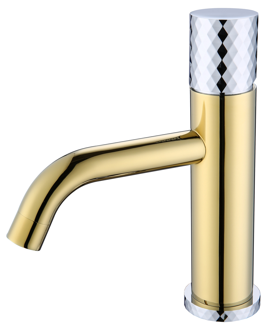Смеситель STICK для умыв. низ. GOLD DIAMOND CHROME