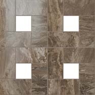 S.M. Woodstone Taupe Mosaic Lap 45x45