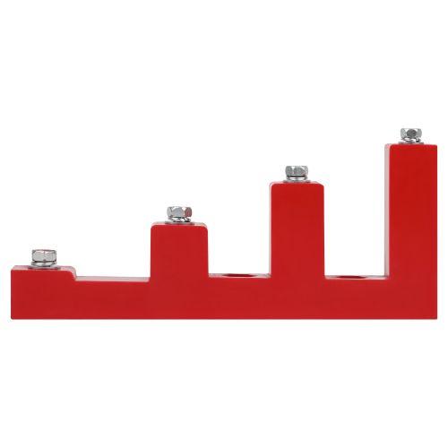 Изолятор шинный ступенчатый NO-224-159 ИСв4-30 М8 с болтами 15кВ Эра Б0065677