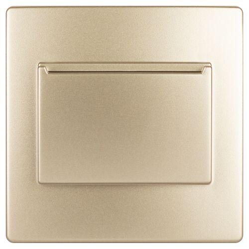 Накладка на карточный выключатель Эра12 12-6201-04 на 12-4105-99 шампань Эра Б0043203