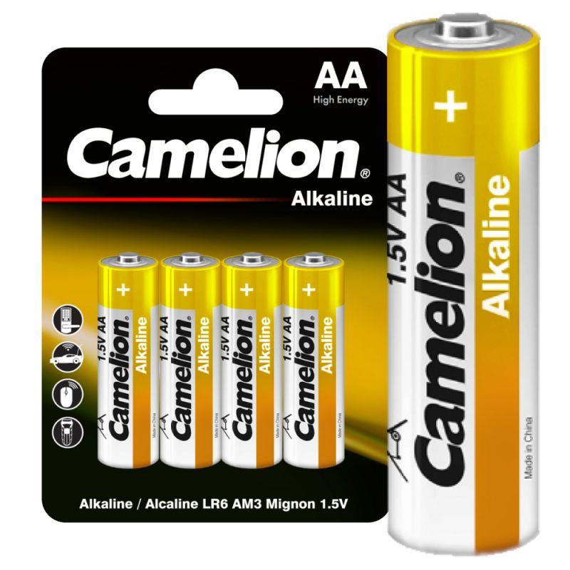 Элемент питания алкалиновый Normal Alkaline LR6 BL-4 LR6-BP4NR 1.5В (уп.4шт) Camelion 15122