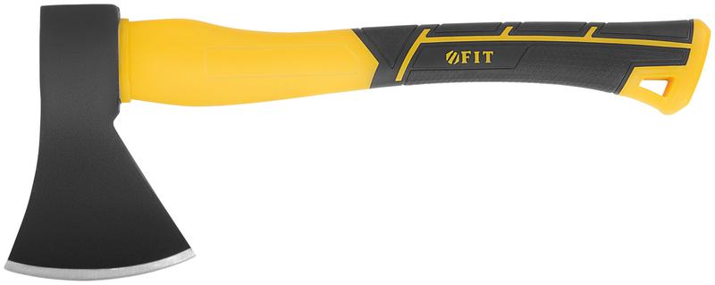 Топор 800г усилен. фибергласовая ручка; кованая усилен. сталь FIT 46232