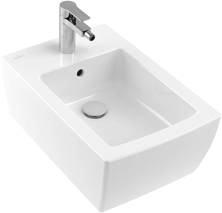 4433 00 01 Биде подвесное Memento 2.0 Альпийский белый Villeroy&Boch (332227)