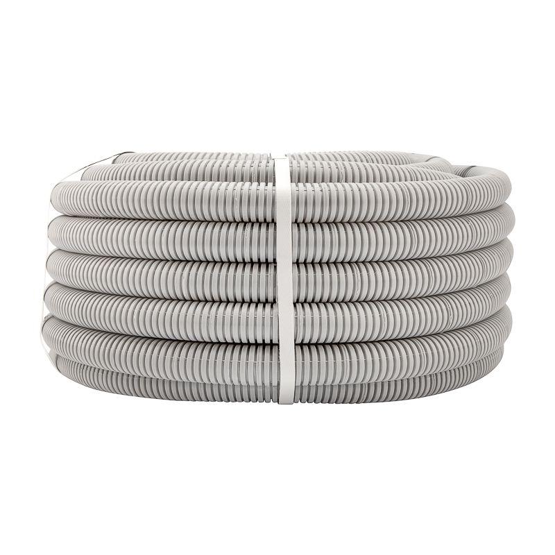 Труба гофрированная ПВХ тяжелая d32мм с протяжкой (уп.50м) Rexant 28-0032-60