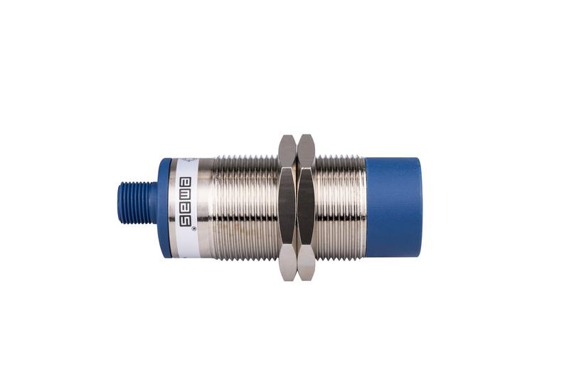 Датчик емкостный (NPN-НО) разъем M12х3 (расс. сраб. 3-15мм) выступающий металл 10-30В DC IP65 EMAS SCM30NM1NSX