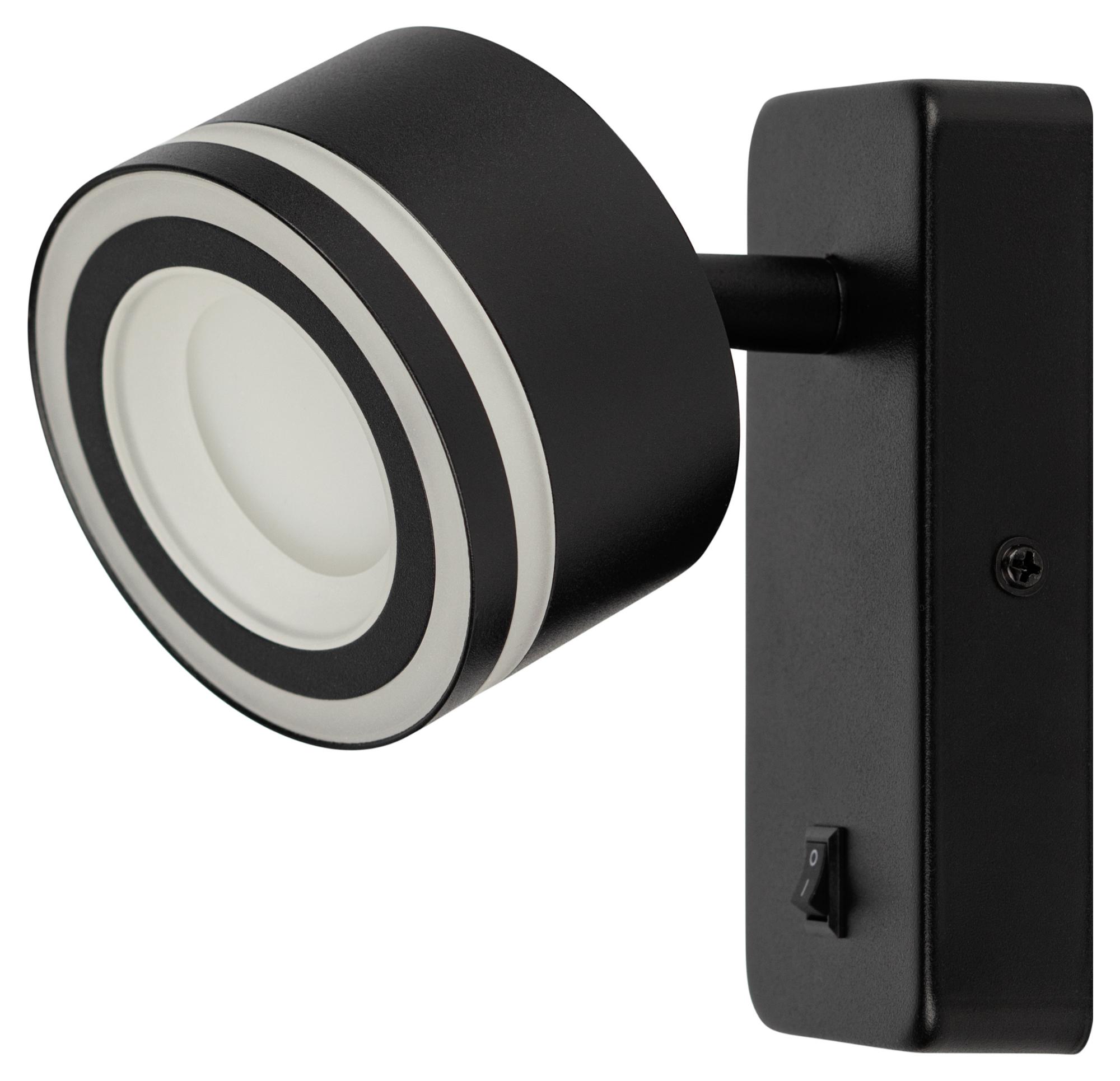 Светильник настенный  WL49 BK GX53 IP20 черный