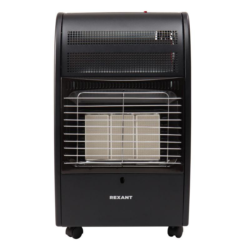 Обогреватель инфракрасный газовый для дома 4.2кВт для баллона 27л черн. Rexant 60-0022