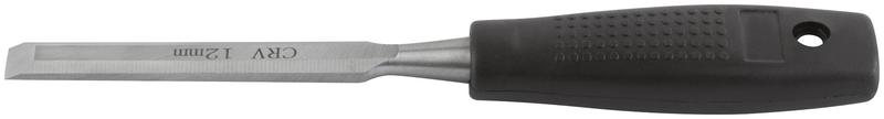 Стамеска CrV с пластиковой ручкой 12мм FIT 43112