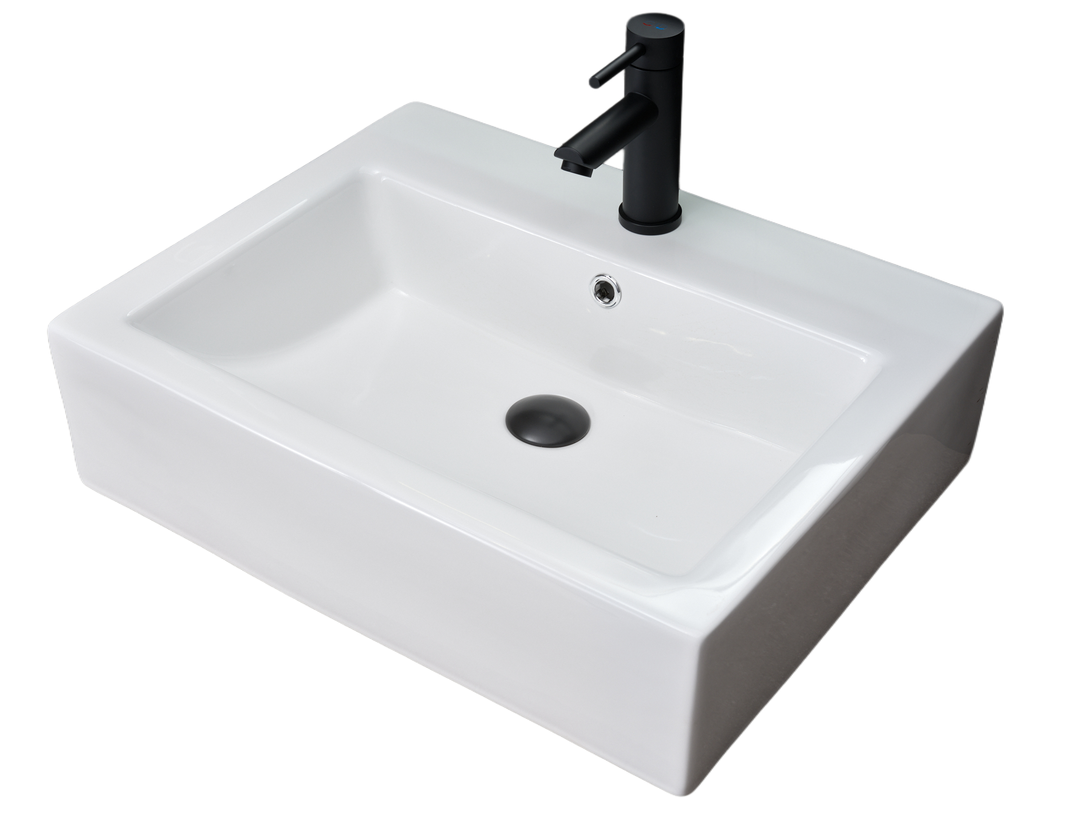 Раковина Gid N9157 51216 накладная белая 57x45.5x15.5