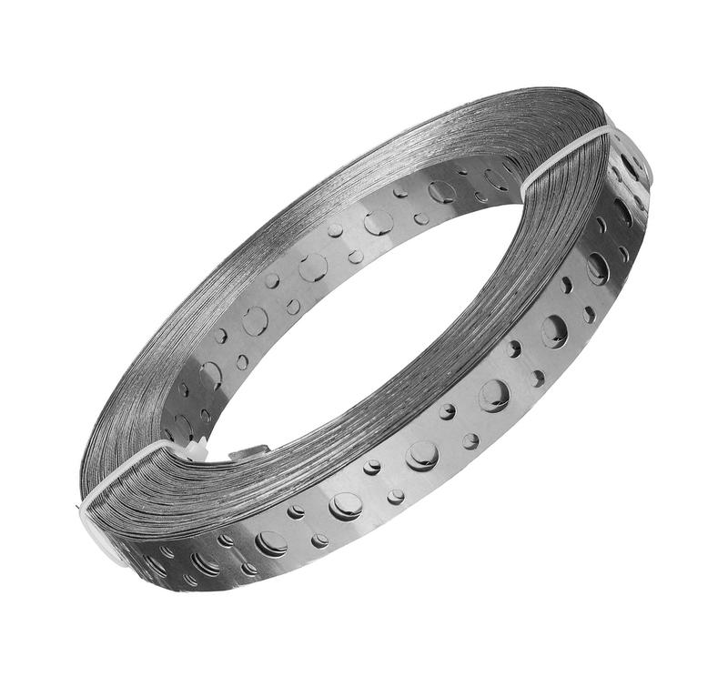 Лента перфорированная прямая 20х0.7 цинк 25м Tech-Krep/Zitar 141979