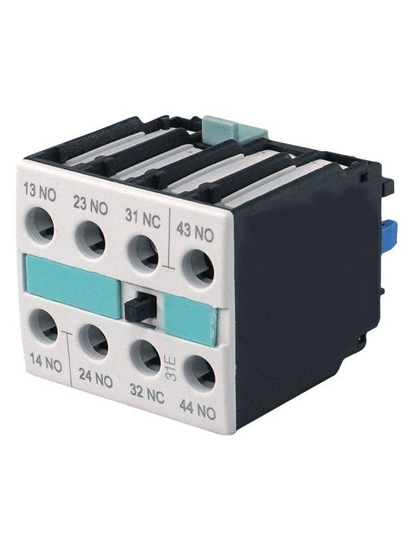 Блок-контакт 3RH1921-1FA22 4п 2НО+2НЗ IP20 для контакторов типоразмеров S0…S12 фронтальный винтовые клеммы Электротехник ET014825