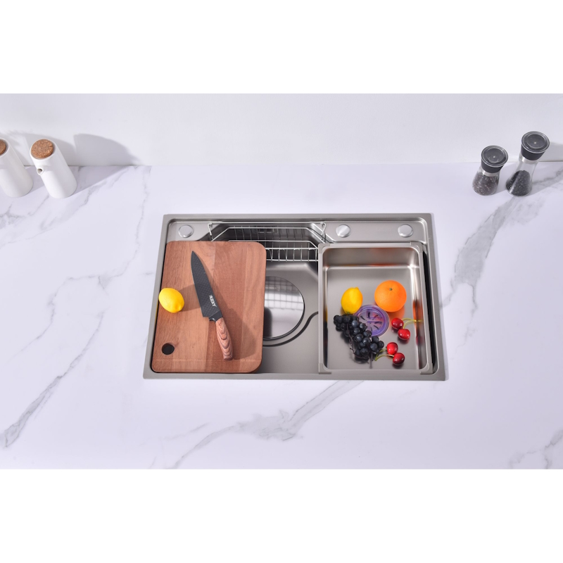 Мойка для кухни Fmark FSC7846L, сатин