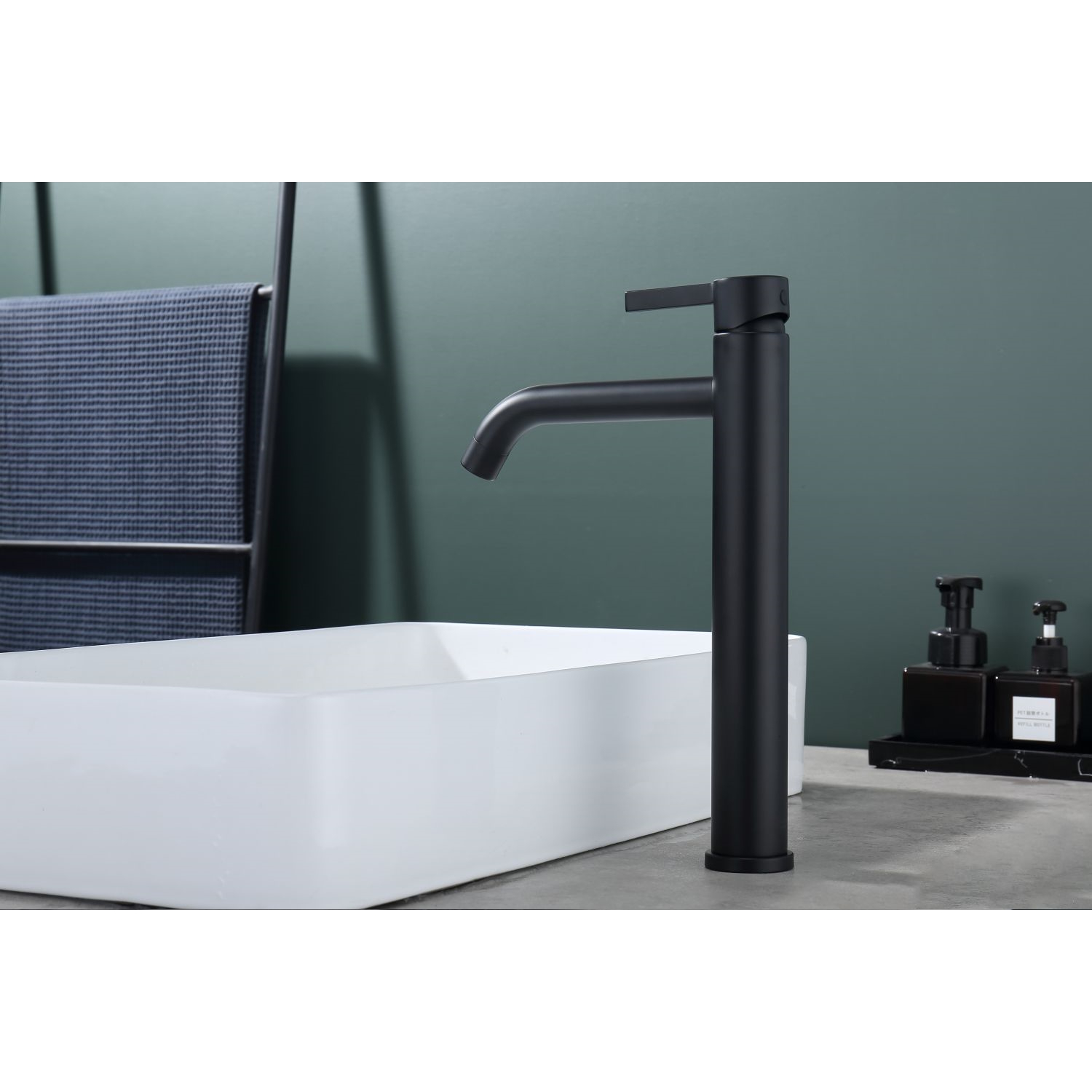 Смеситель для раковины Splenka S221.15.06, черный