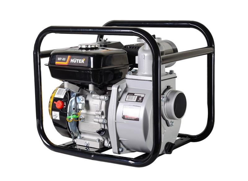 Мотопомпа MP-80 HUTER 70/11/7
