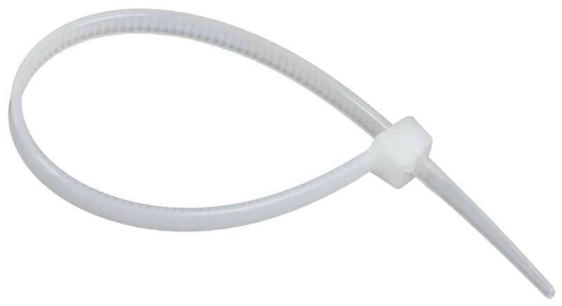 Хомут 3.6х140мм P6.6 стандартный бел. (уп.100шт) IEK UHH30-D036-140-100-K01