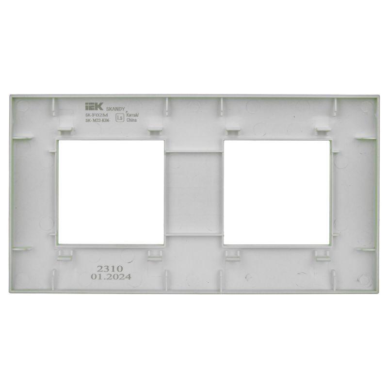 Рамка 2-м SKANDY SK-F02M мятный IEK SK-M22-K06