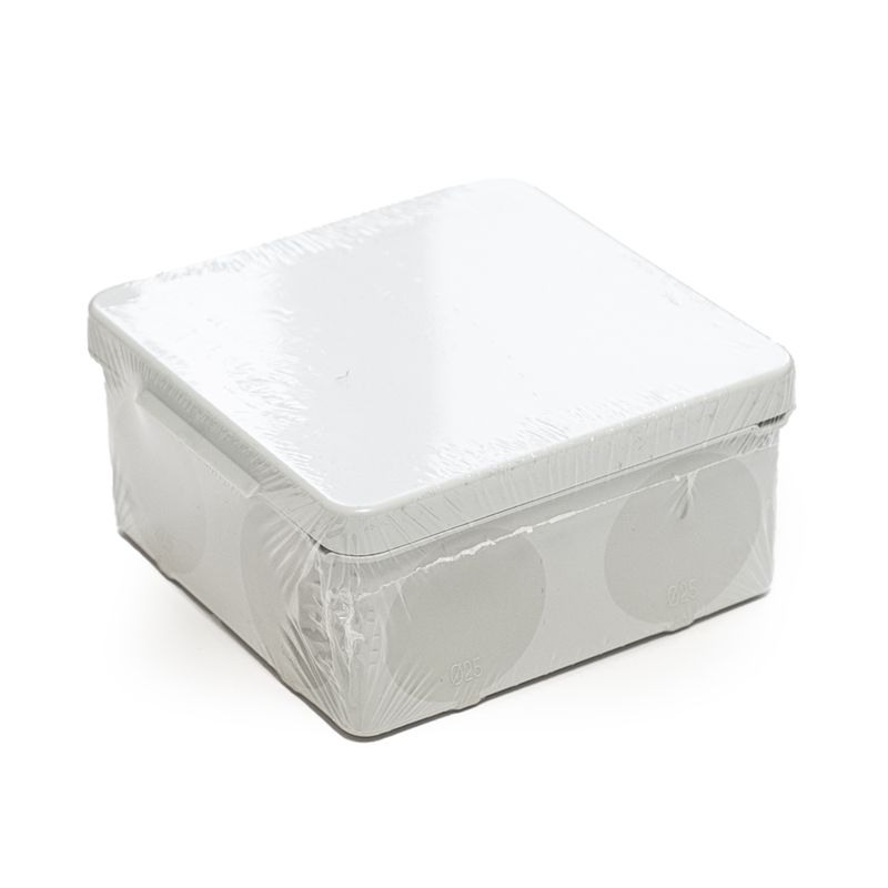 Коробка распределительная ОП для прямого монтажа двухкомпонентн. безгалогенная (HF) 80х80х40 Промрукав 60-0210