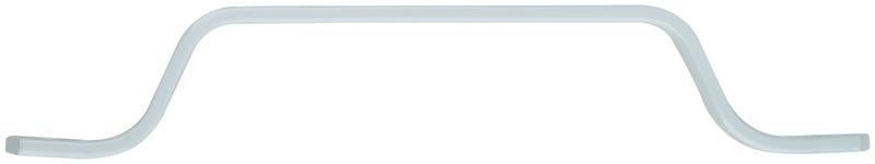 Ручка скоба плоская 125мм бел. 66799