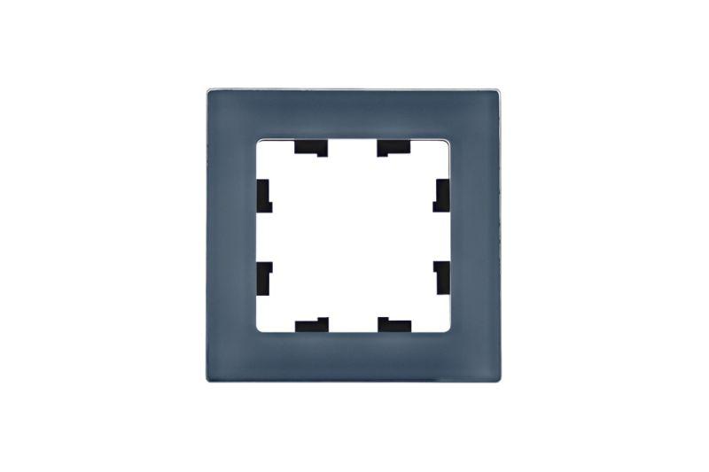 Рамка 1-м AtlasDesign Nature натур. стекло грифель SE ATN360701