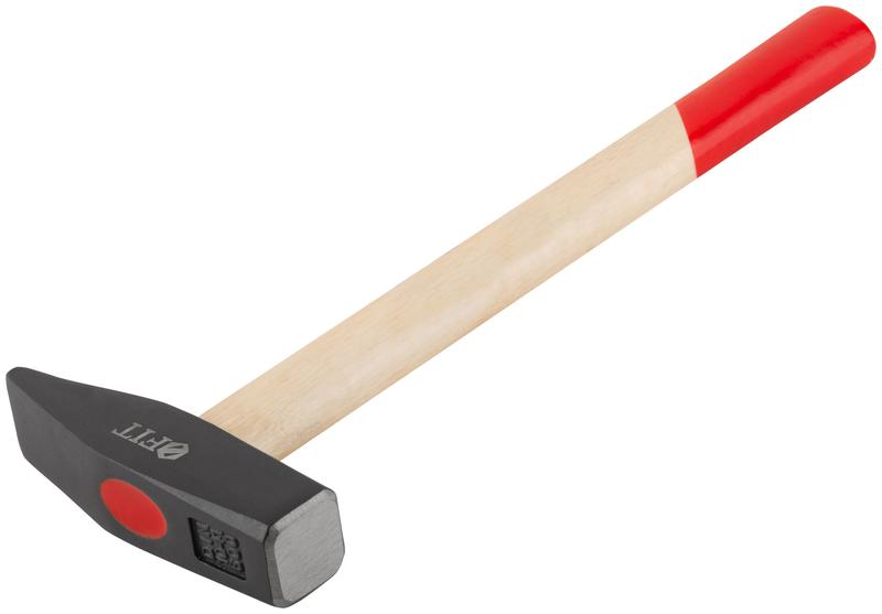 Молоток кованый 600г деревянная ручка FIT 44206