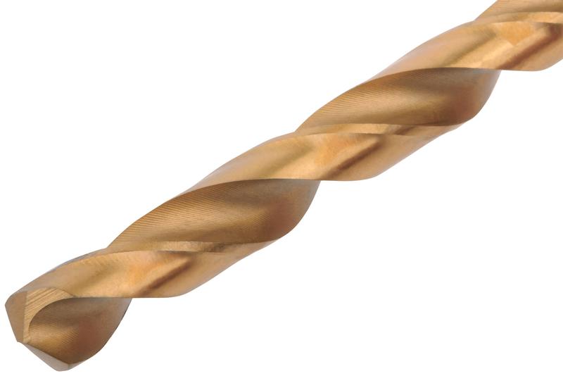 Сверло HSS по металлу удлиненные титановое покрытие 10.0х184мм (уп.5шт) FIT 34300