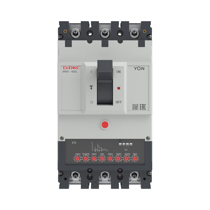 Выключатель автоматический в литом корпусе YON pro MNX400L 3P 400А 70кА при AC415V расц. ETS YON MNX400L3PETS0400