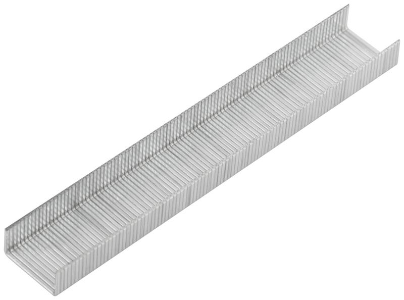 Скоба для степлера закаленные 11.3ммх0.7мм (узкие тип 53) 6мм (уп.1000шт) MOS 31371М