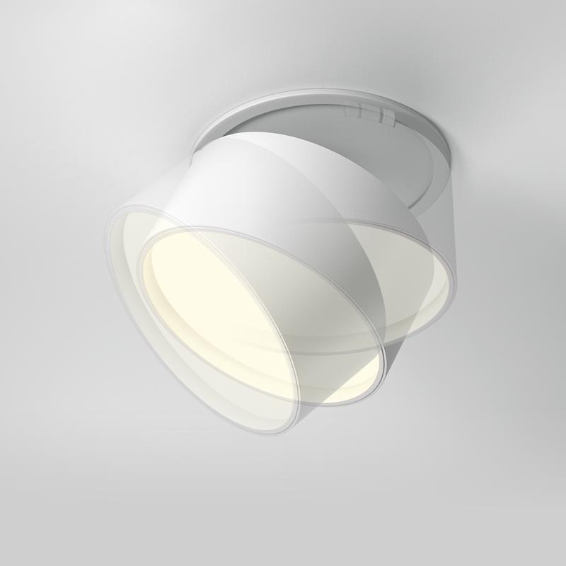 Светильник Onda 12Вт 3000К 120град. встраив. Maytoni DL024-12W3K-W