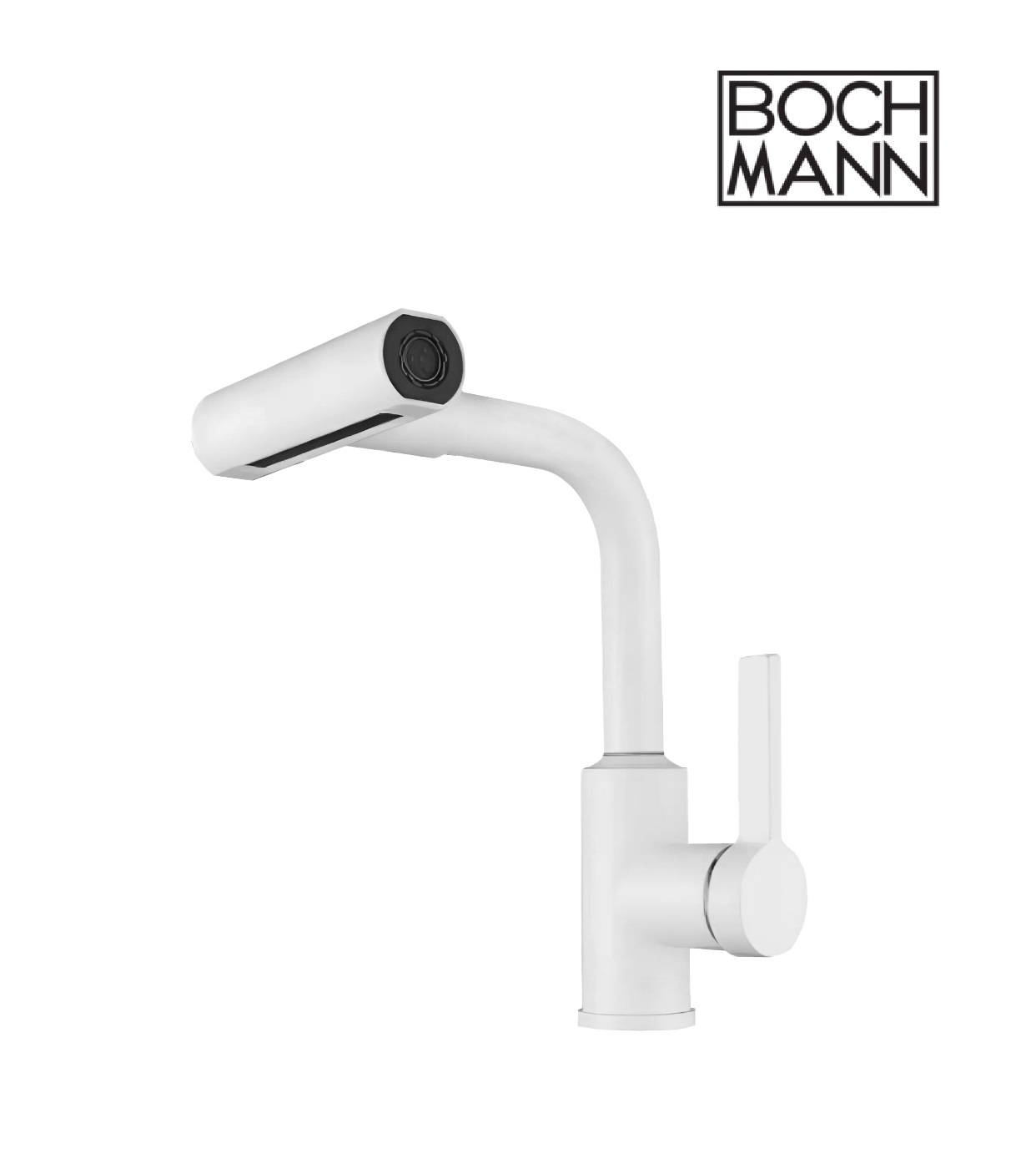 Смеситель SOPHIA W из нержавеющей стали для кухни BOCH MANN, цвет БЕЛЫЙ