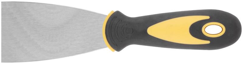 Шпатель нерж. сталь прорезиненная ручка 2дюйм (50мм) FIT 06693