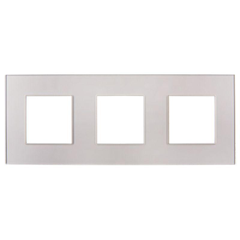 Рамка 3-м SKANDY SK-F23Sh стекло шампань IEK SK-M32-G-K37