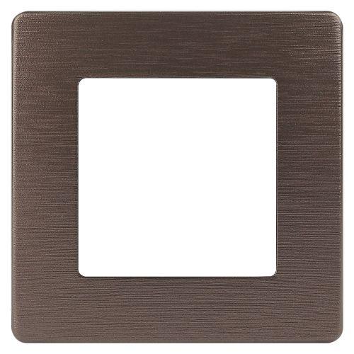 Рамка 1-м 12-5101-13 сатин бронза Эра Б0052506