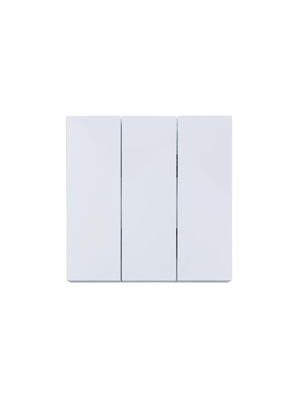 Выключатель 3-кл. СП ZIMA IP20 10А безвинт. зажим бел. LEZARD 704-0288-109QC