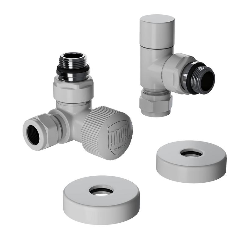 Набор термостатический трехосевой Design Pro 15мм М30х1.5 бел. Royal Thermo НС-1646645