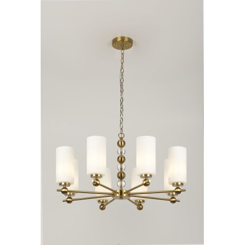 Люстра Antonella 3181-310 40Вт 8хE27 модерн Rivoli Б0068071