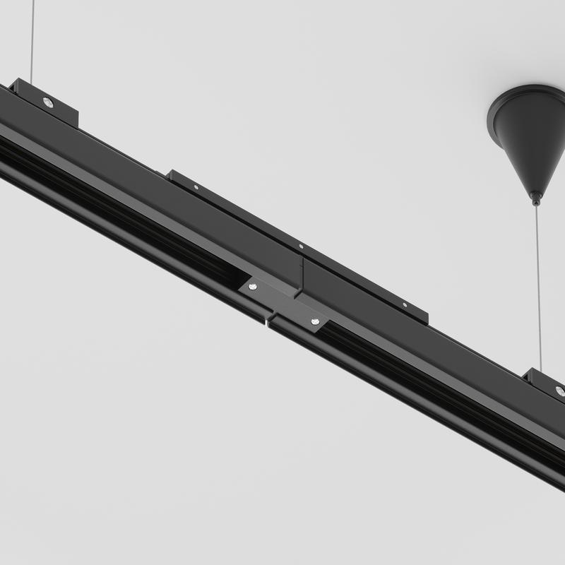 Коннектор прямой внутр. Trinity черн. Voltega TRA-VGL005CI-31B