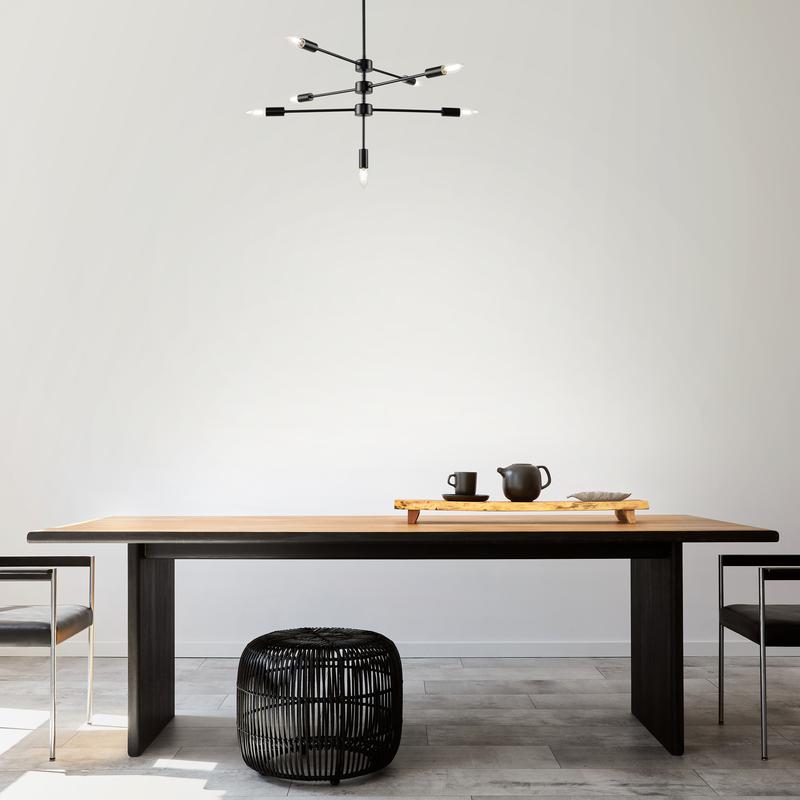 Светильник Firefly 60Вт E14х7 IP20 подвесной Freya FR5338PL-07B